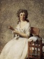 Porträt von Madame Adelaide Pastoret Neoklassizismus Jacques Louis David